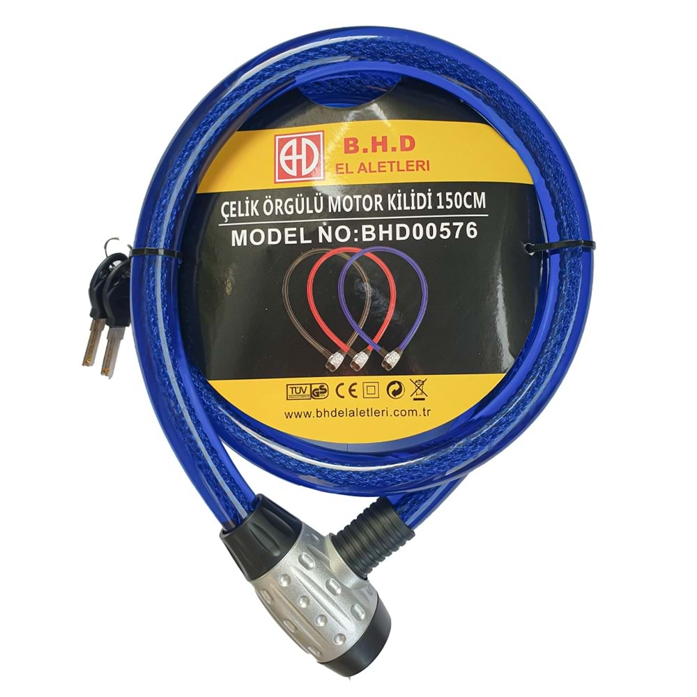 B.H.D ÇELİK ÖRGÜLÜ MOTOR KİLİDİ 25 MM x 150 CM ( MULTI-FUNCTION )