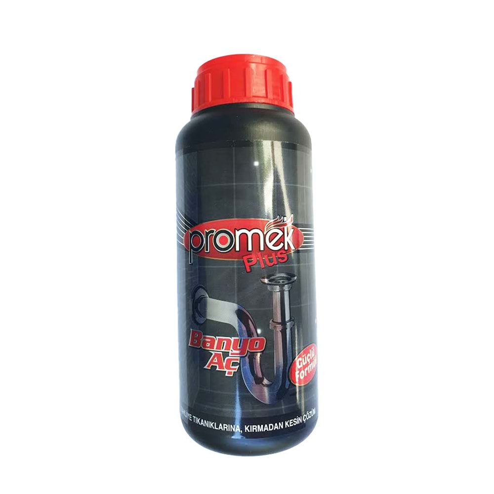 Promek plus-Banyo Aç- Wc, Lavabo Kanal Açıcı, Kırmadan Kesın Çözüm-Güçlü Formül-1kg