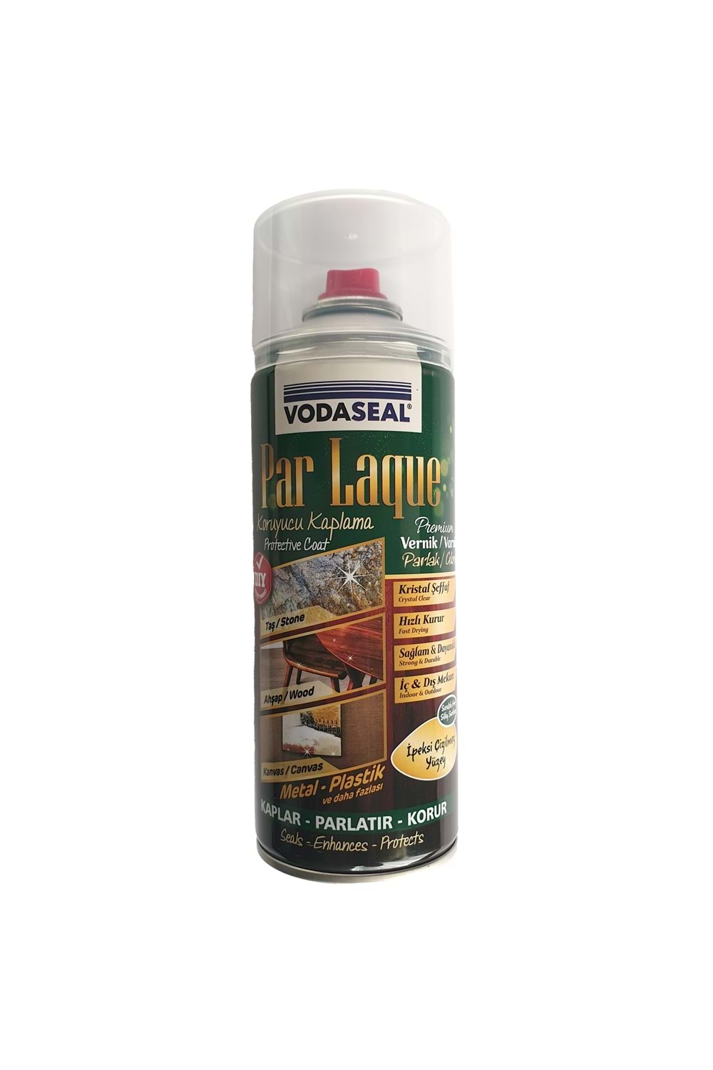 Vodaseal Par Laque Sprey Vernik Koruyucu Parlak Kaplama 400 ml