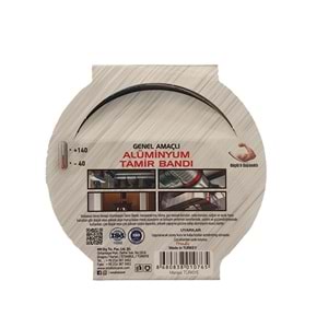 Vodaseal Alüminyum Tamir Bandı - Genel Amaçlı - Isıya Dayanıklı 50mmx10m