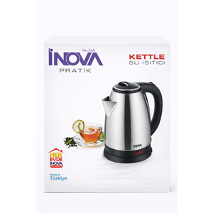 INOVA Pratik 1.7 L Paslanmaz Çelik Kettle – 1800W