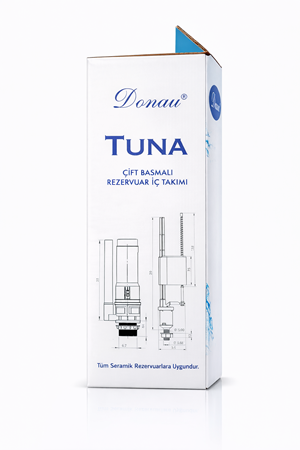 Donau Tuna 3/6 Lt Çift Basmalı Rezervuar İç Takımı – Sessiz Dolum, Ayarlanabilir
