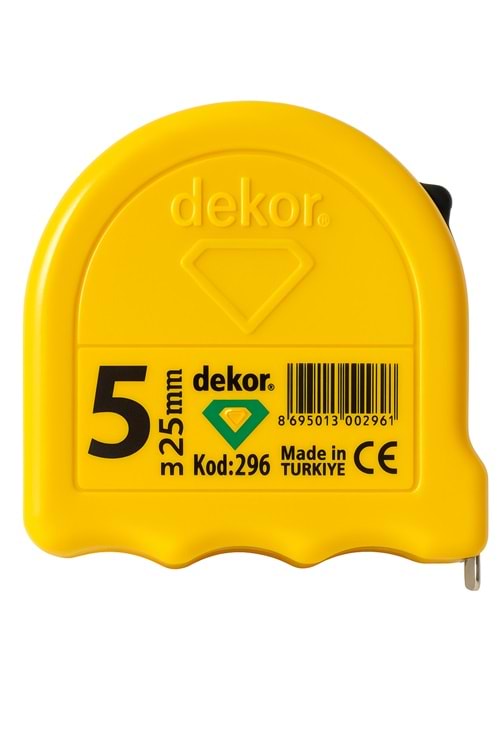Dekor Şerit Metre 5M x 25MM – Dayanıklı ve Uzun Ömürlü
