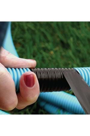 Vodaseal Gerdir & Sar Tamir Bandı, Uzunluğunun 2 Katı Kadar Esner 20mm x 3m - Siyah