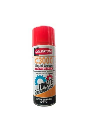 Colorium C3000 Şeffaf Sıvı Gres Sprey | 400 ml